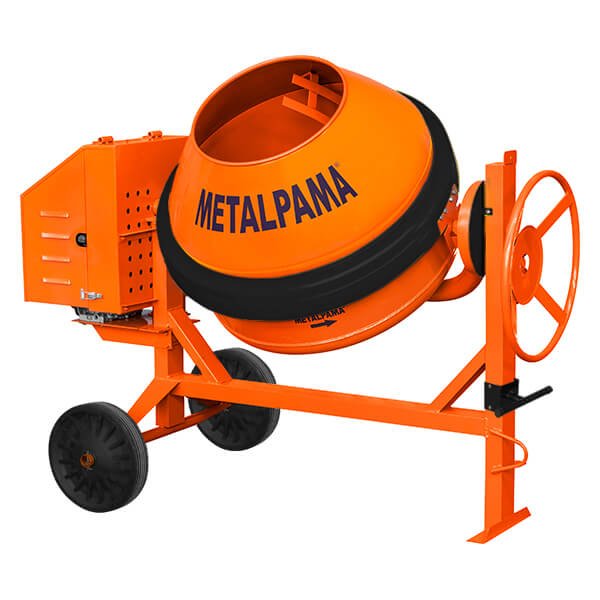 Betoneira 400L — Metalpama para locação em Goiânia